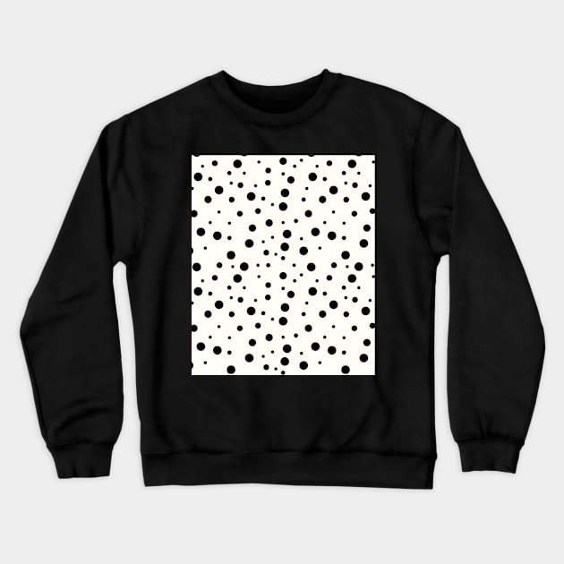 Polka Dot Crewneck Sweatshirt by graphicmeyou